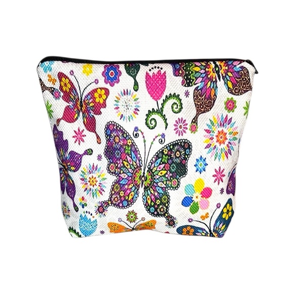 Source Unknown Handbags - Butterfly Cosmetic Bag Spa Gift Set – Jewelry, Beauty Tools & More NWT